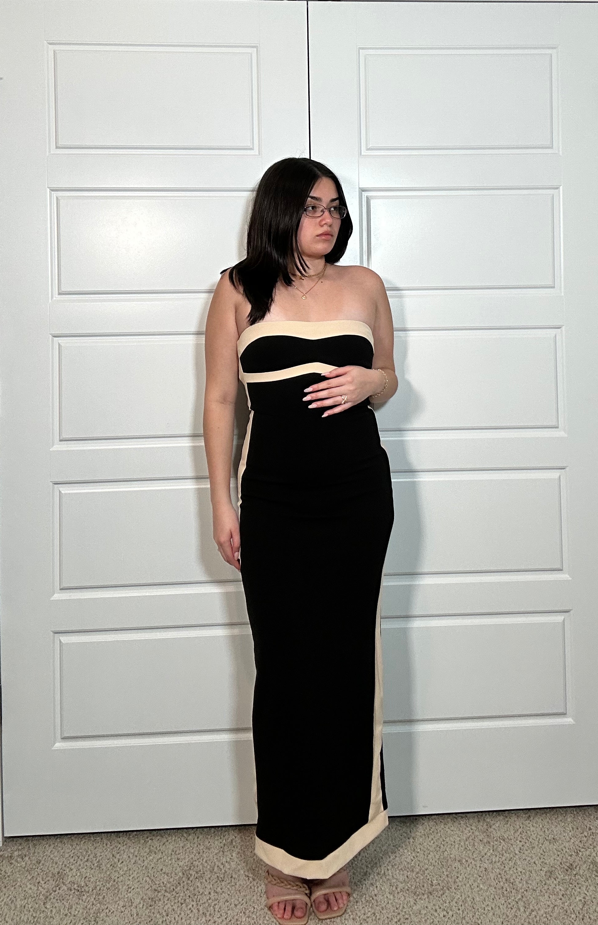 Strapless Bodycon Maxi Dress Strapless Bodycon Maxi Dress